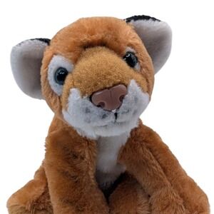 Retro Wild Republic Tiger Plush Toy Baby Soft Orange Black Seven‎ In 2012